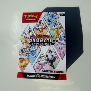 Pokemon Scarlet & Violet Prismatic Evolutions Booster Bundle